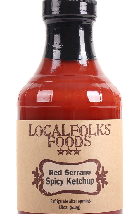 Local Folks Red Serrano Spicy Ketchup