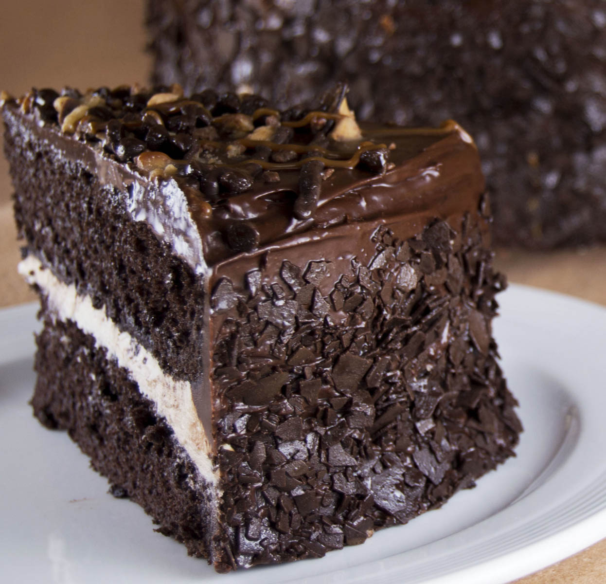 Gray Bros. Chocolate Caramel Toffee Cake