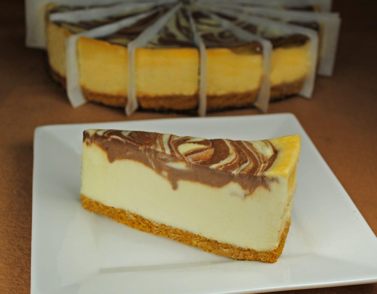 Chocolate Swirl Cheesecake