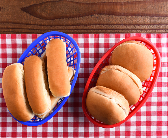 Hot Dog Buns - #819 & Hamburger Buns - #953